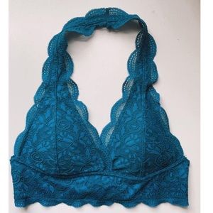 Bralette- Teal Colored Great condition! Worn once!